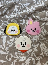 BT21 bts coasters cooky chimmy RJ SET