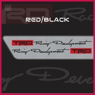 TRD Racing Development CAR STICKER 2PCS 23inches