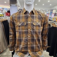 WATCHOUT JEANS kemeja flanel pria lengan panjang mustard JS303300119