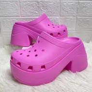 【สินค้าของแท้อย่างเป็นทางการ】CROCS Siren Clog Mens and womens casual shoes and sandals，Same style as