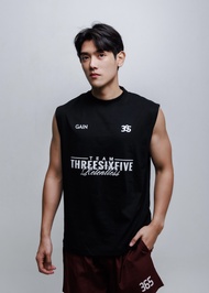 TEAM365 เสื้อกล้ามแขนกุดผู้ชายออกกำลังกาย Men Tank Top แบรนด์Gain365