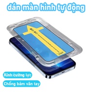 Automatic screen protector For iPhone 16e 16 15 14 13 12 11 Pro Max automatic screen protector full 