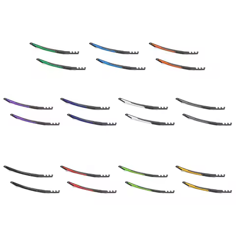 Glintbay Silicone Rubber Replacement Temple Slider for Oakley Jawbreaker OO9290 Sunglasses-Multiple 