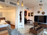 Rumah  m² dengan 1 bilik tidur dan 1 bilik mandi peribadi di Sheikh Zayed Road (ASHRI Stylish Africa