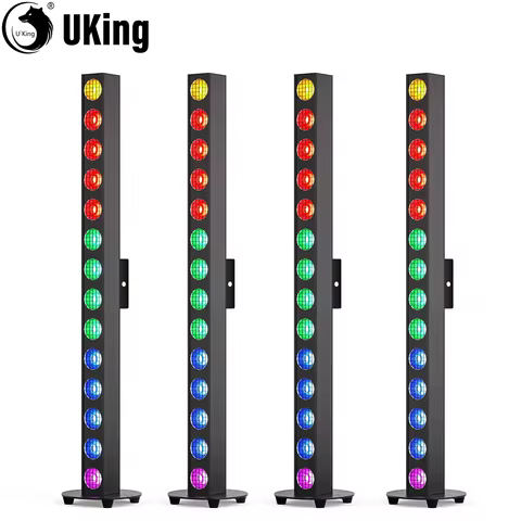 U'King 14X20W RGBW COB Stage Light Bar High Power Matrix Pixel Wall Washer Lights DMX512 Strobe DJ L