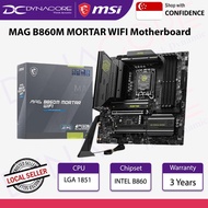 MSI MAG B860M MORTAR WIFI m-ATX MOTHERBOARD - D5