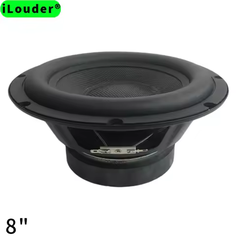 OEM RMS 120W 4 Ohm 8 Inches 120mm Ferrite magnet Bass Speaker 8 Inch 38-core Fiberglass rubber edge 