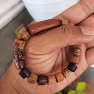 SC8 8 Wood Combination Bracelet