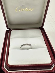 Cartier Panthere 18K 白金戒指 50