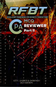 RFBT CPA Reviewer Part II (2023 Edition) by Atty. Andrix Domingo (Paper Bound)