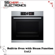 Bosch HSG636ES1 Serie | 8 Built-in Oven with Steam Function (71L)