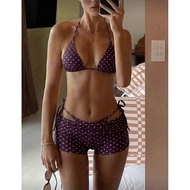Peachy bikini - Polka dot bikini with pants hottrend 2026