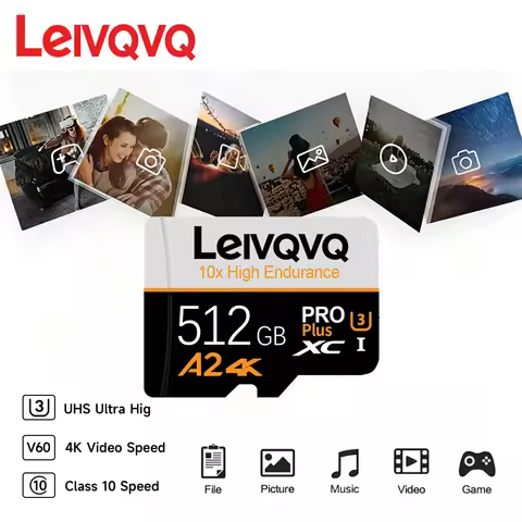128GB SD Card 256GB 512GB SD Micro Card V60 U3 TF Card Memory Microsd For Xiaomi Surveillance Device