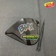 BMX BIKE VISOR + RGB BMX HOLOGRAM STICKER