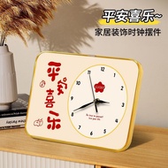 Clock Desktop Display Clock Tabletop Desktop Display Internet Celebrity Healing Series Alarm Clock H