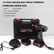 MESIN JLD J88F J-88F CORDLESS IMPACT WRENCH 550NM Car Truck Bolt Removal Machine