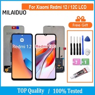 Original LCD For Xiaomi Redmi 12 (4G/5G) / 12C / Redmi 13C LCD Display Touch Screen Digitizer Assemb