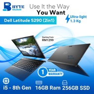 Dell Latitude 5290 - 2in1 Detachable Laptop - Core i5 - 16GB Ram - 256GB SSD | 12.5" FHD Touchscreen