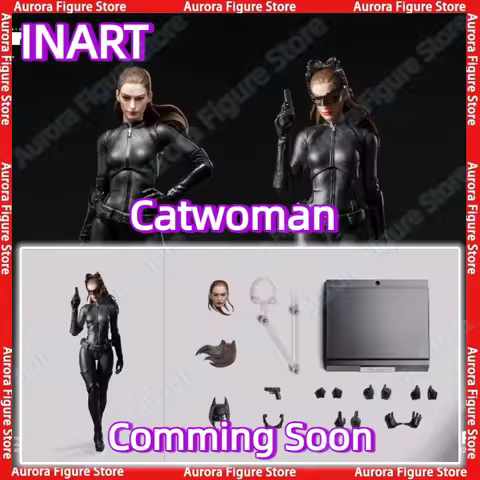 In Stock INART Studio 1/12 Batman The Dark Knight Trilogy Catwoman Selina Kyle Anime Action Figures 