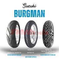 Suzuki Burgman Tire: Deli tire & MRF  90/90-12 110/70-12 90/100-10 110/80-10 120/70-10 120/90-10 120