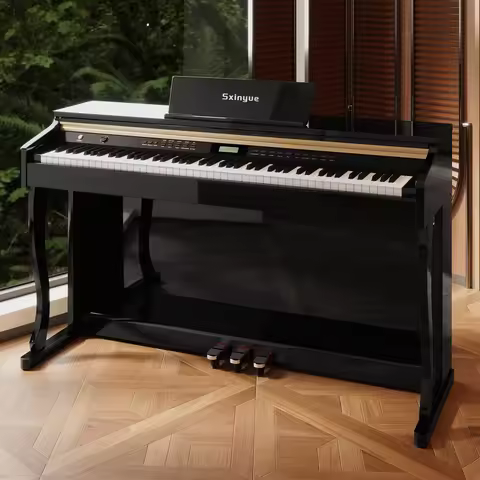 Digital Piano 88 Weighted Keys Digital Piano Upright Keyboard Piano Electronic