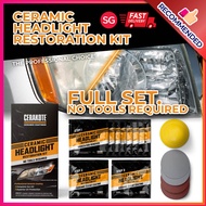 CERAKOTE Ceramic Headlight Restoration Kit – Brings Headlights back to Like New Condition - 3 Easy Steps - Repair Renew