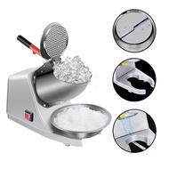 220V Multifunctional Ice Crusher Double Blades Ice Crusher Shaver Chopper Electric Snow Ice Maker Do
