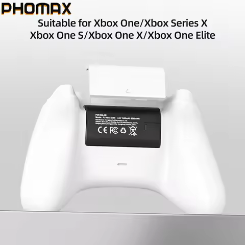PHOMAX Rechargeable Battery Xbox Controller Battery For Xbox One/Xbox Series X|S 3360mWh Batteries F