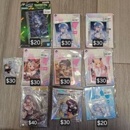 Hololive 一番賞 兔田 雪花菈米 尾丸波爾卡 夏色祭 癒月巧可  白銀諾艾爾 戌神沁音  大神ミオ 食玩 立牌 爬山扣