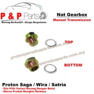 Nut Bolt Gear Box Oil Sump Nat Skru Minyak Gearbox + Washer for Proton Saga Wira Satria ( Manual Tra