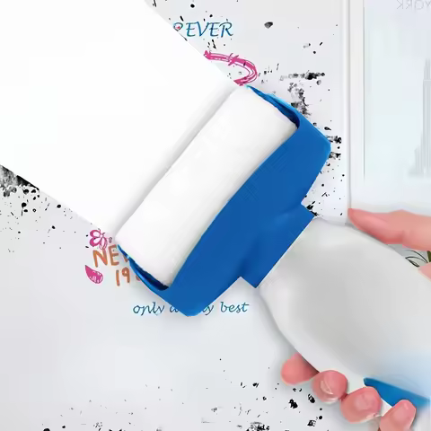 1pc ProArt Reusable 4-Inch Paint Roller Brush - Wall Repair and Touch-Up Tool(Container Only, Paint 