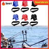 [Flourish] Fishing Rod Holder for Boat, Fishing Rod Holder, Fishing Tackle, Fishing Rod Stand with Fixed Strap for Dock, Raft