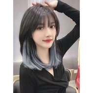 Hair Clip Women's Wig 55cm Long Color Hair Wig /MC