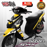 Decal Spin 125 Full Body Stiker Spin 125 Full Body Stiker Motor Suzuki Spin 125 Full Body Decal Holo