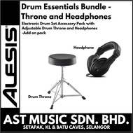 Alesis Drum Essentials Bundle - Throne and Headphones