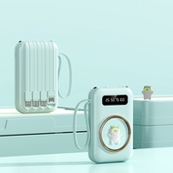 2025readystock Mini 3C Certified Power Bank 10W Fast Charge with Cable Gift Customization 2,000mAh P