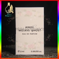 Perfume Sample - Byredo Mojave Ghost, 2014 2ML Vial Perfume Fragrance