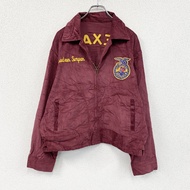 FFA Jacket, Farmer's Jacket, Corduroy Jacket, Replica, Remade, Embroidered, Red , Vintage Clothing