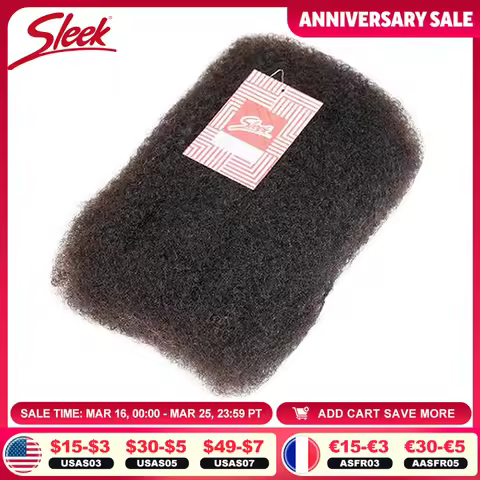 Sleek Afro Kinky Bulk Human Hair For Braiding Twist Peruvian QVR Remy Bulk Hair For Dreadlock Natura