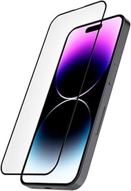 Hama D3O Mobile Phone Protective Glass for iPhone 14 Pro (Screen Protector Shatterproof, Anti-Finger