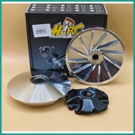 ❥ ☁ HIRC PULLEY SET MIO I 125/NMAX/CLICK-125/BEAT-FI