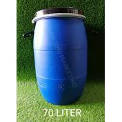 Tong drum biru 125liter/ tong air biru