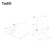 [dksqer] Sticker Roll Holder for Rolls and Fanfold Labels Sticker Dispenser Acrylic Label Holder for