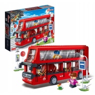 Banbao Double Decker Bus Building Boy Bus Briks Beam Toy Set