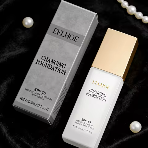 Eelhoe Changing Foundation Perfect Coverage Even Skin Tone Breathable Moisture Lightweight Texture T