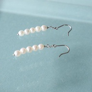 Akoya珍珠嬰兒珍珠耳環