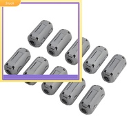 [HOT SALE]10 Pack Ferrite Ring Core Grey Clip-On Ferrite Core Noise Suppressor Cable Clips