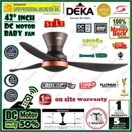 Deka Baby Fan CONCEPT 42 (Magnesium) 42 inch DC Motor Ceiling Fan with Remote Control