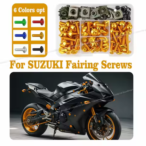 Fairing Bolts Fastener Clip Screws Motorcycle Windscreen For SUZUKI GSXR 600 750 1000 K1 K2 K3 K4 K5