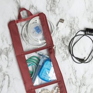 美國 TRAVELON | 雙色飾品收納袋2入(黑紅) | 飾品袋 飾品收納